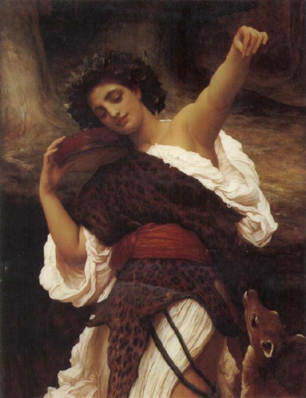 Frederick Leighton The Tambourine Player